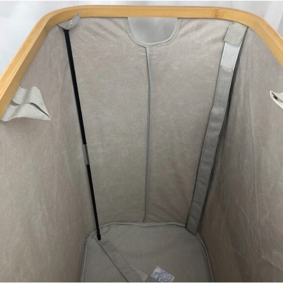 Laundry Hamper 150L with 2 Removable Inner Bags for Clothes Toys Towels, Grey - Picture 10 of 16